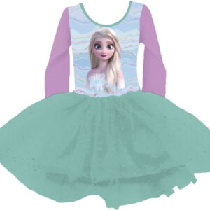 Disney Sukienka dziewczęca Frozen fioletowy 104/110