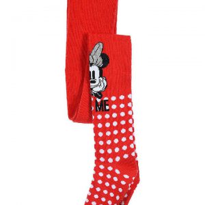 Rajstopy "Minnie Mouse" w kolorze czerwonym