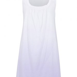 Sukienka plażowa bonprix biało-jasny fioletowy