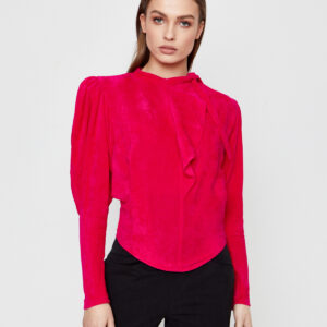 ISABEL MARANT - Różowa bluzka Valeria