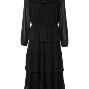 długa sukienka bonprix kolor czarny