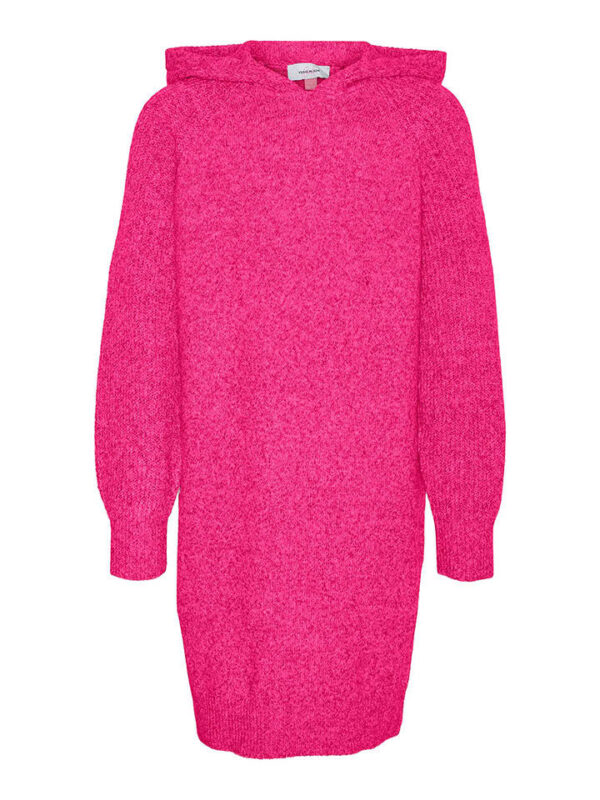 Vero Moda Girl Sukienka dzianinowa "Doffy" w kolorze różowym rozmiar: 122/128.