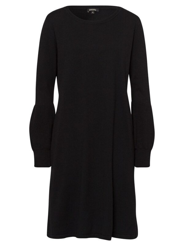 More & More Dzianinowa sukienka w kolorze czarnym rozmiar: 44.