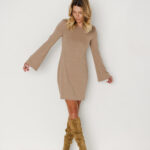 SUKIENKA ANABEL TAUPE L - Flawless