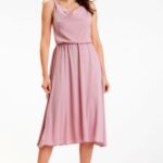 Sukienka Model A579 Dirty Pink - awama
