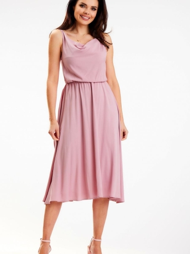 Sukienka Model A579 Dirty Pink - awama