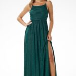Sukienka Model A696 Bottle Green - awama