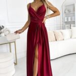Sukienka Model Juliet 512-6 Bordo - Numoco