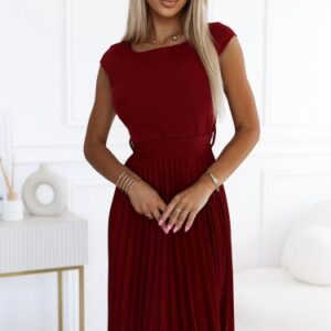 Sukienka Model Lila 311-15 Bordo - Numoco